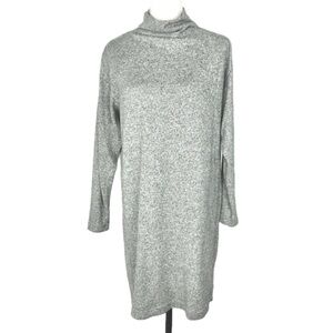 Uniqlo soft grey sweater dress